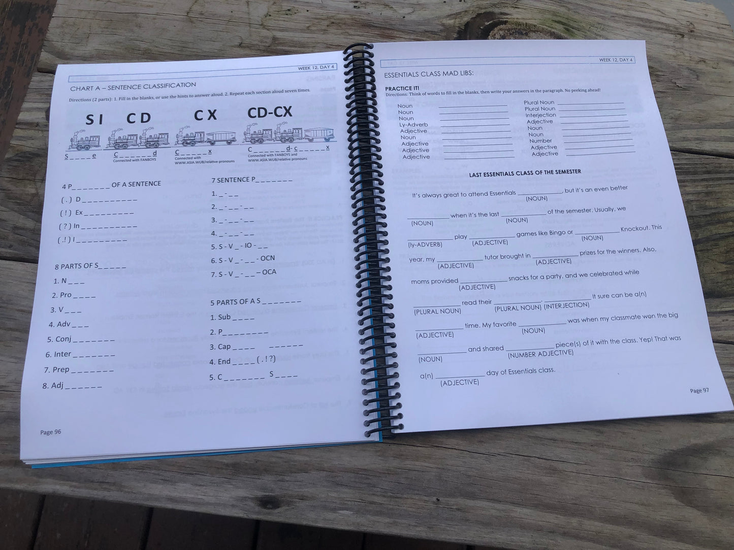 American History Grammar Workbook